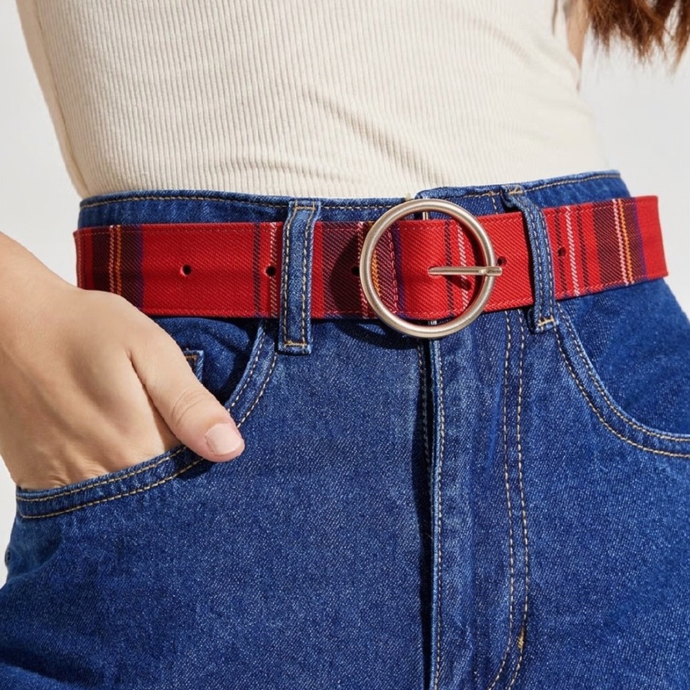 Dolce and Gabbana plaid belt - Picture 13 of 13